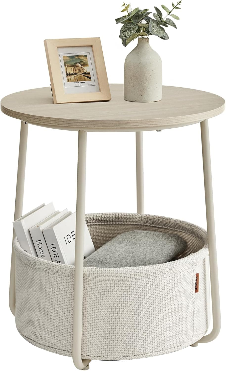 Small Round Side End Table