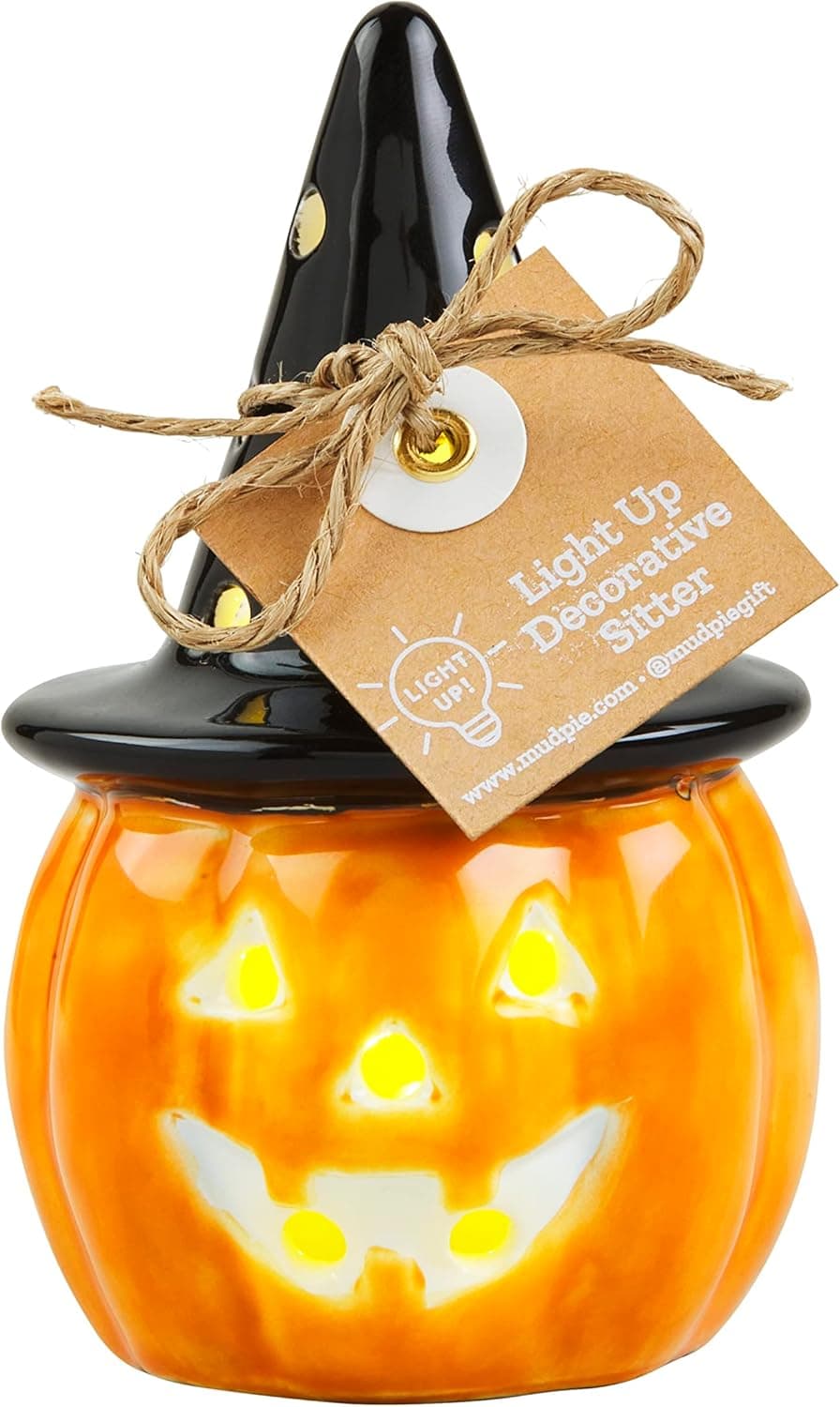 Halloween Pumpkin Basket Light Up