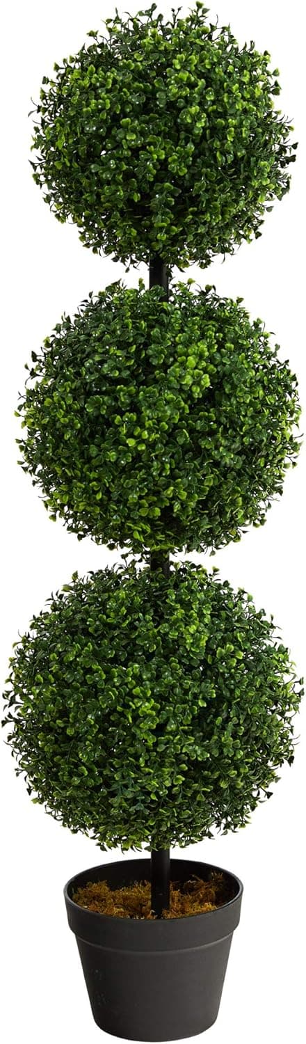 Artificial Triple Ball Boxwood